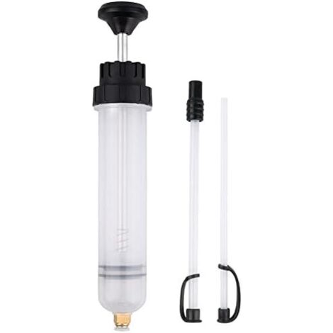 200CC seringue Liquide de Frein,Pompe Extraction Liquide de Frein avec Tube Extension et Joint,pour l'huile, Le Liquide de Frein, l'antigel et l'huile de Transmission