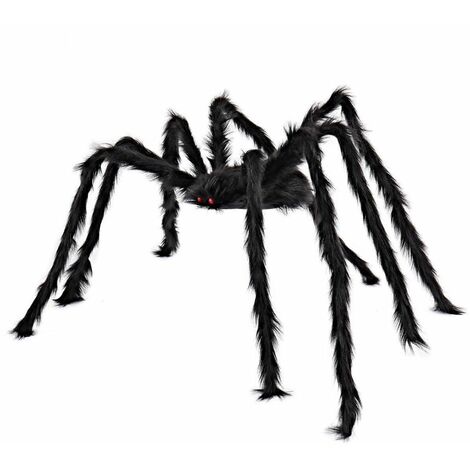 200CM Giant Spider Decoration For Halloween Prop Haunted House Party Decor lovely, best home decoration WASHED