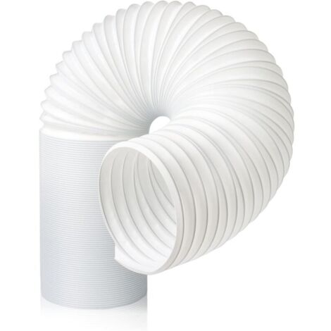 200CM Tuyau Climatiseur Mobile, Extensible Diamètre 15cm Tuyau Filetage Anti-horaire, de Rechange pour Kit de démontage