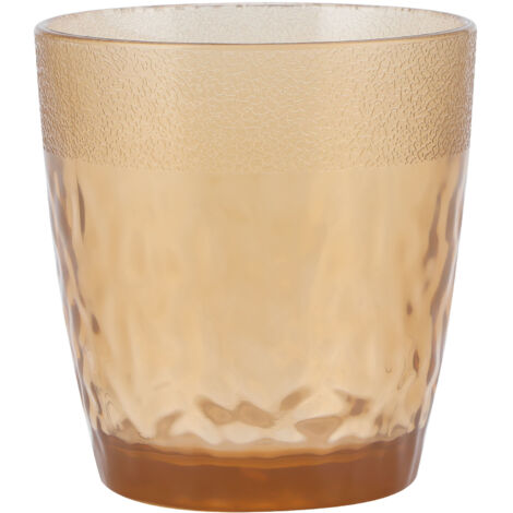 200ml Drinking Glass Flower Tea Cup Small Beer Mug Acrylic Cup for Home PartyCopper
