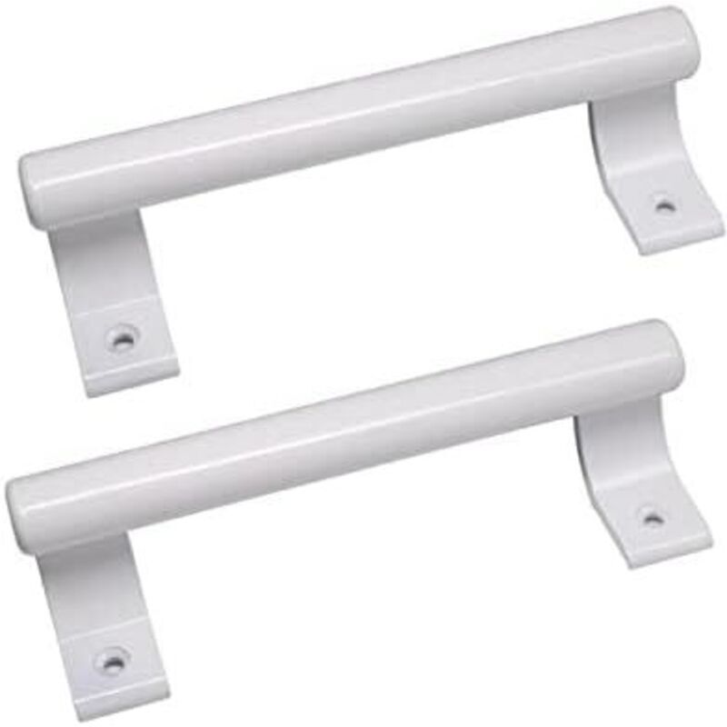 200mm 2 pièces Poignée de porte coulissante en aluminium de poignée métallique moderne pour les portes vitrées de balcon, les portes coulissantes de