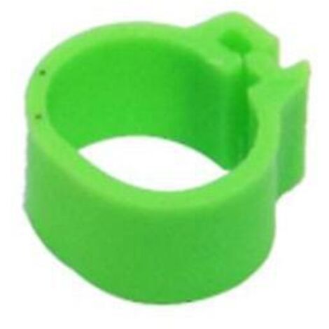 200pcs Diamètre intérieur 8mm Anneaux Clip Oiseaux Pigeon Coloured Foot Ring 10 Couleurs-Ensoleillé