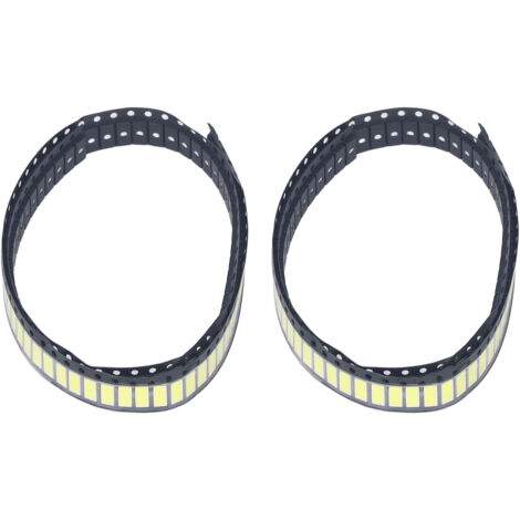 200Pcs Perles Lumineuses LED SMD 6V Blanc Froid 6000‑6500K pour Rétroéclairage TV LCD