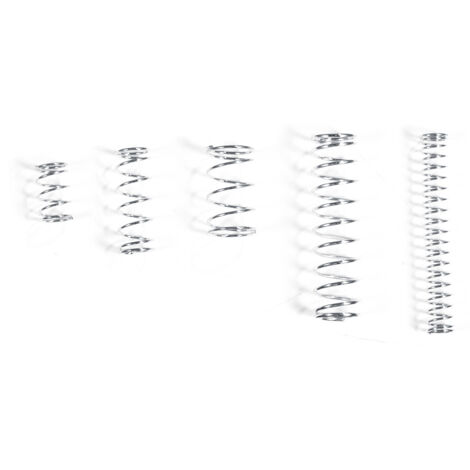 200PCS Ressorts Tiges et Compression Ensemble 20 Types Divers Spécifications Boîte Transparente PP-KZQ