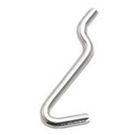 200PZ GANCI PER PANNELLI FORATI N.2 - mm.15x42