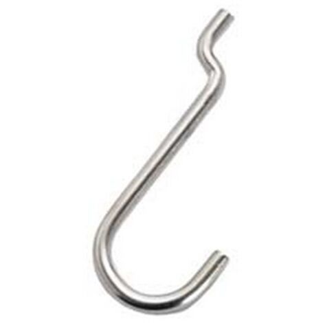 200PZ GANCI PER PANNELLI FORATI N.4 - mm.22x53