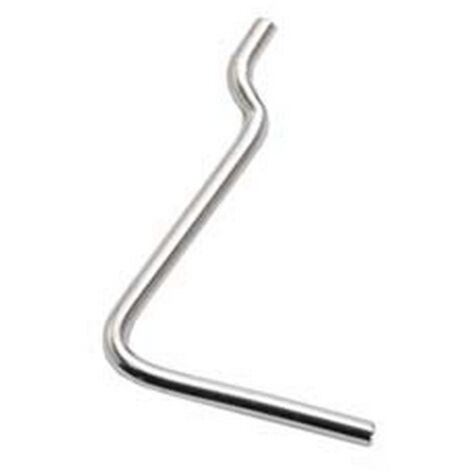 200PZ GANCI PER PANNELLI FORATI N.6 - mm.38x53