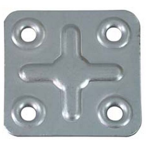200PZ PIASTRA DI GIUNZIONE 4 FORI - mm.40x40