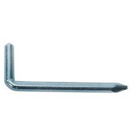 200PZ RAMPINI DRITTI A PUNTA ACCIAIO ZINCATO - mm.17x35 -  mm.2,5x25