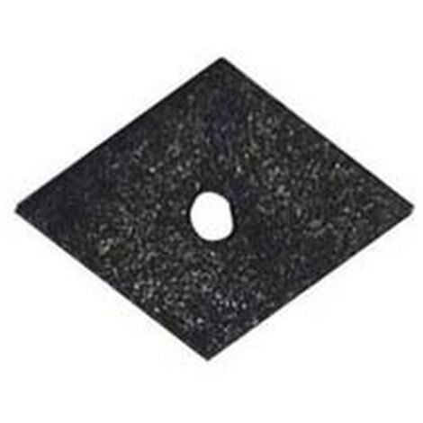 200PZ RONDELLA  A ROMBO IN RUBEROIDE - mm.30x30