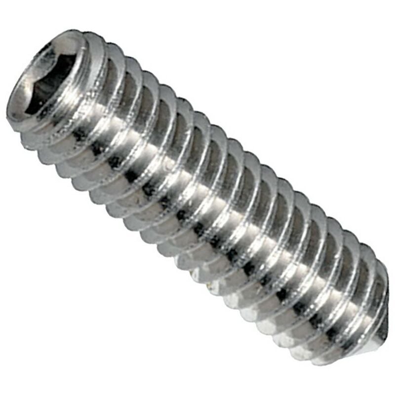 200PZ viti grani senza testa inox A2 M6 x 6 mm