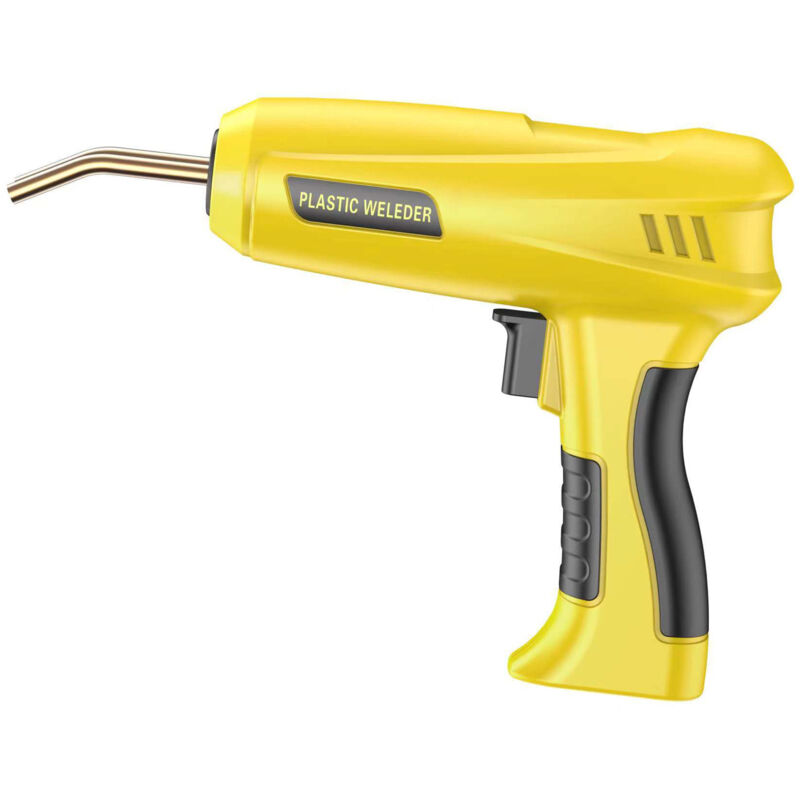 200W Soudure Plastique, 2 en 1 Kit de Reparation Souder Plastique avec ,Soudeuse Plastique Machine a Souder, Soudeur Plastique pour Réparation de