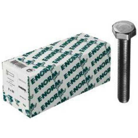 ohne Schaft 100 St/ück verzinkt M5x16 SECOTEC Sechskant-Schraube DIN 933