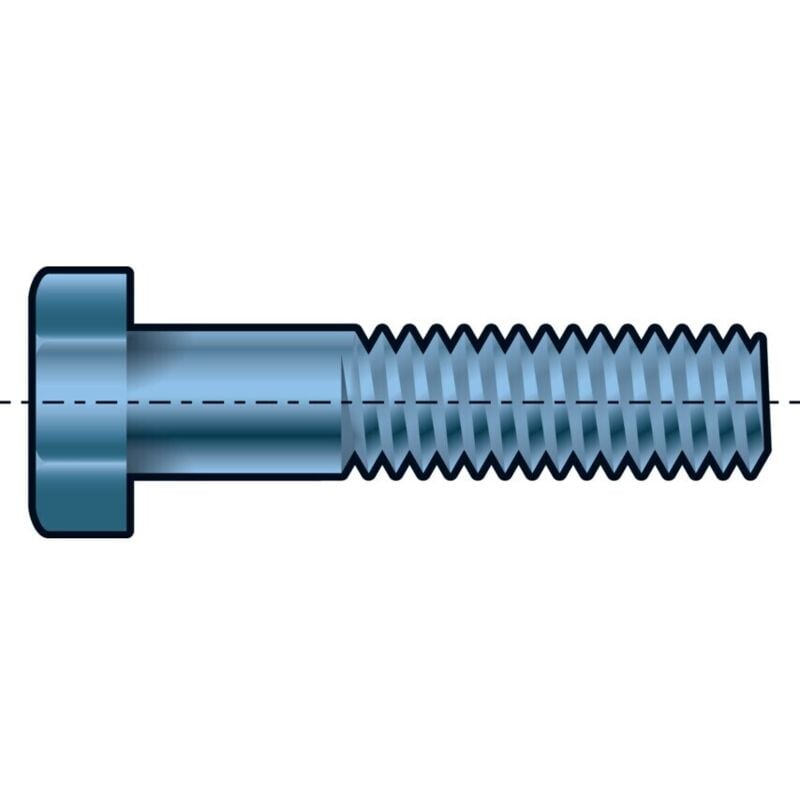 Qualfast M14X85 Hex Head Bolt BZP (GR-8.8)- you get 5