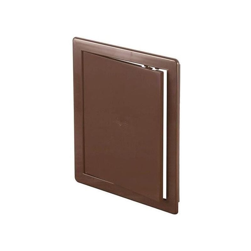 200x200mm ABS Brown Plastic Durable Inspection Panel Hatch Wall Access Door