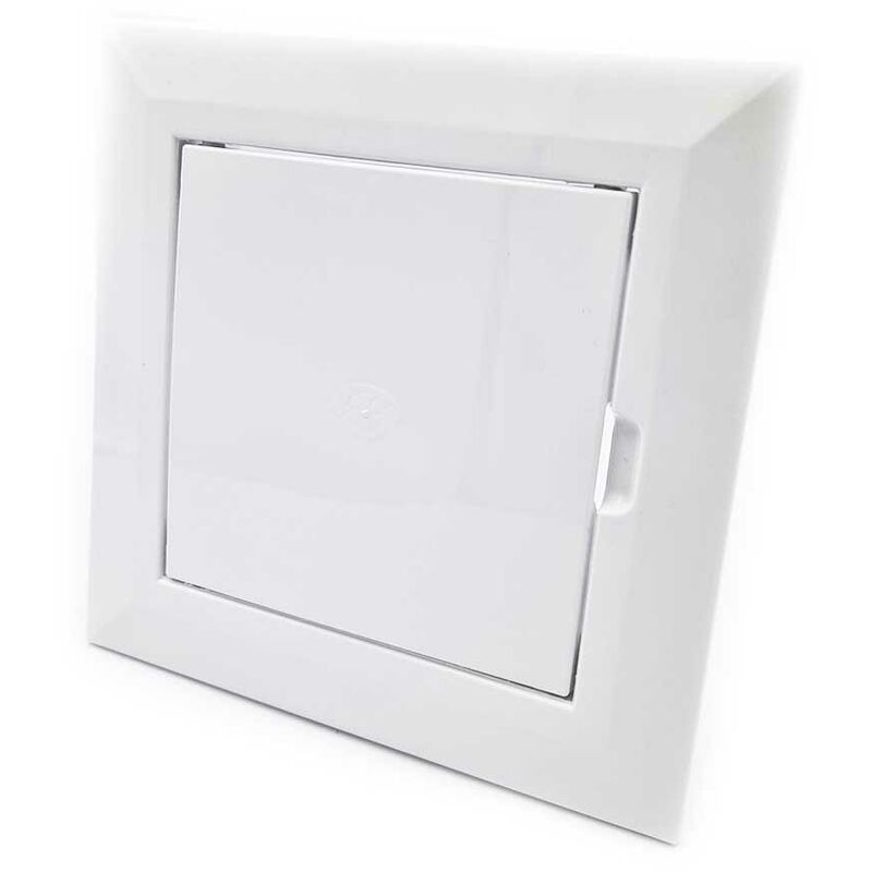 Vents - 100x100mm Durable Inspection Panel Access Door White Wall Hatch ABS Plastic