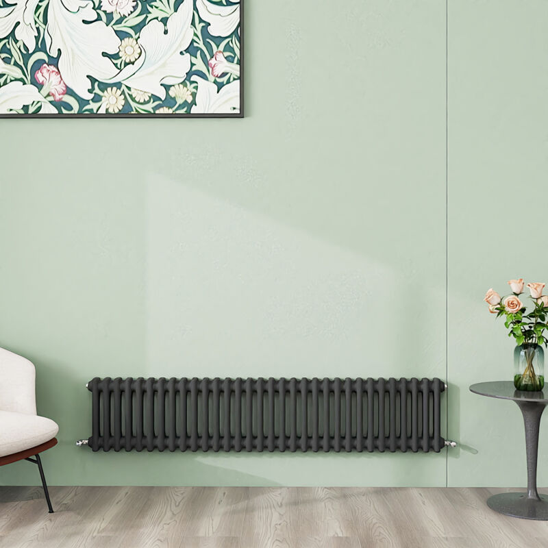 Image of Aica Sanitaire - aica 300x1460mm Anthracite&hellip;