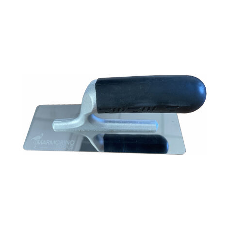 200x80 mm--Platoir Inox trapeize manche gomme 20x8cm Professionnelle Dolci