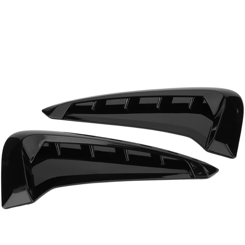 2014 - 2018 bmw X5 plaque latérale de lame décorative sans marque abs noir Set de 2