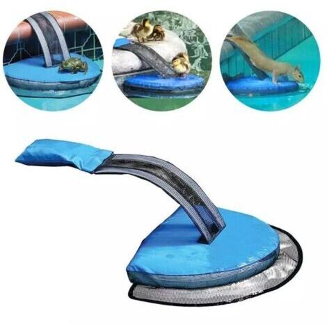 20151.5CM Piscine petits animaux Escape net grenouille Birdie Escape net sauver les animaux de la piscine Escape pass
