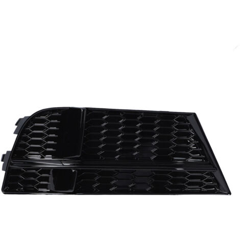 2016 à 2020 A3 Sedan Sportback Convertible Bumper Bumper Fog Light Grille, Remplacement Direct, Matériau ABS, pour A3 2017‑2020 (À droite 8v3807682ab).
