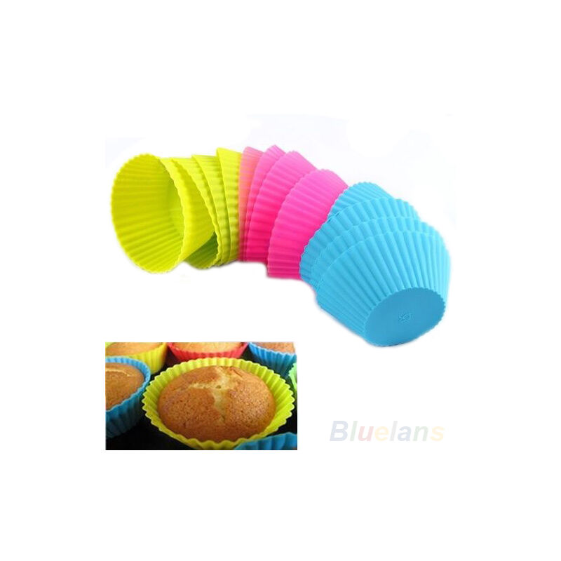 2016 vendita calda 12 pz morbido Silicone tondo