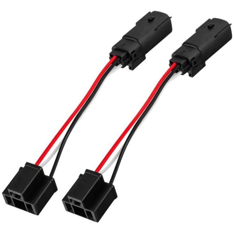 2018-2022 Jeep Wrangler Jl H4 Plug &play Adaptateur De Câblage De Phare (Paire)