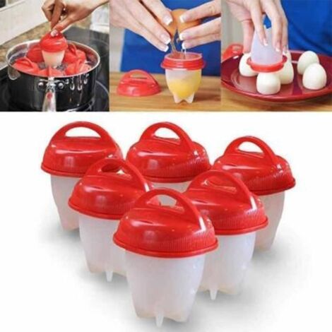 2018 NOUVEAU Creative Egglettes Egg Cooker Oeufs durs sans la coquille d\'oeuf coupe de cuisine Gadgets