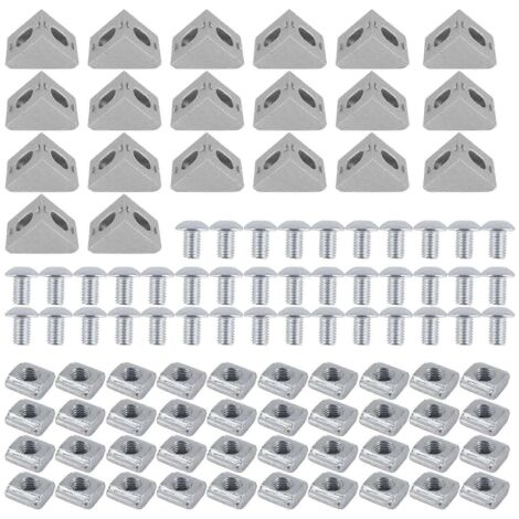 2020 Series Aluminum Profile Connector Set,for 6mm Slot Accessories--
