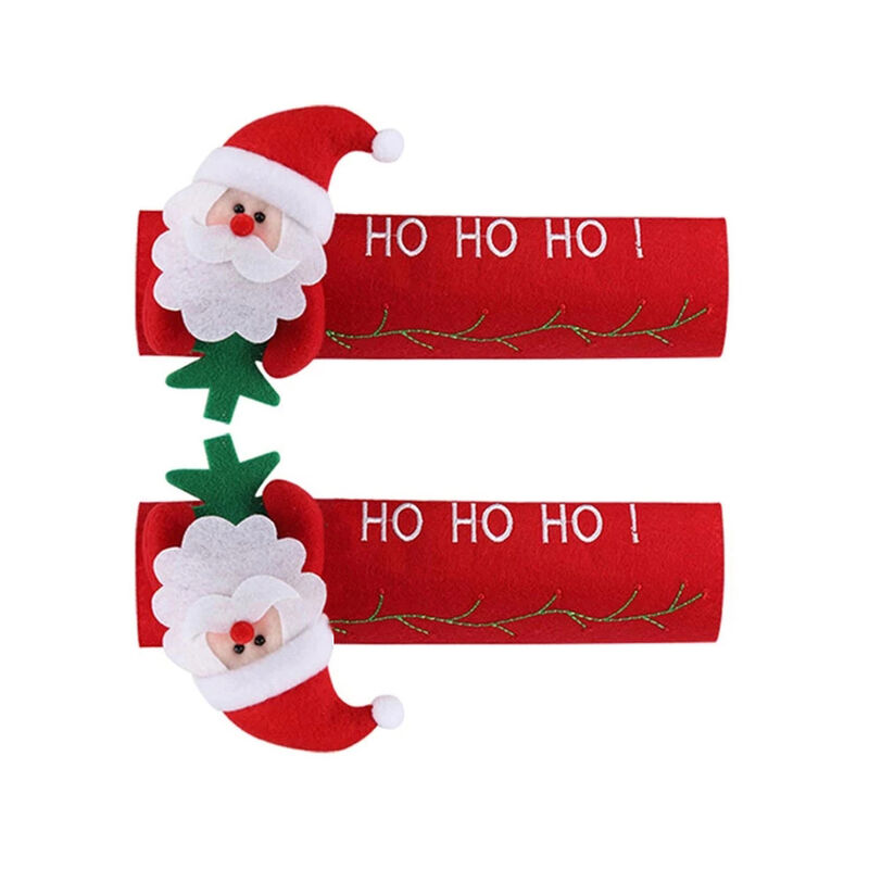 2021 Christmas Fridge Handle Covers guanti