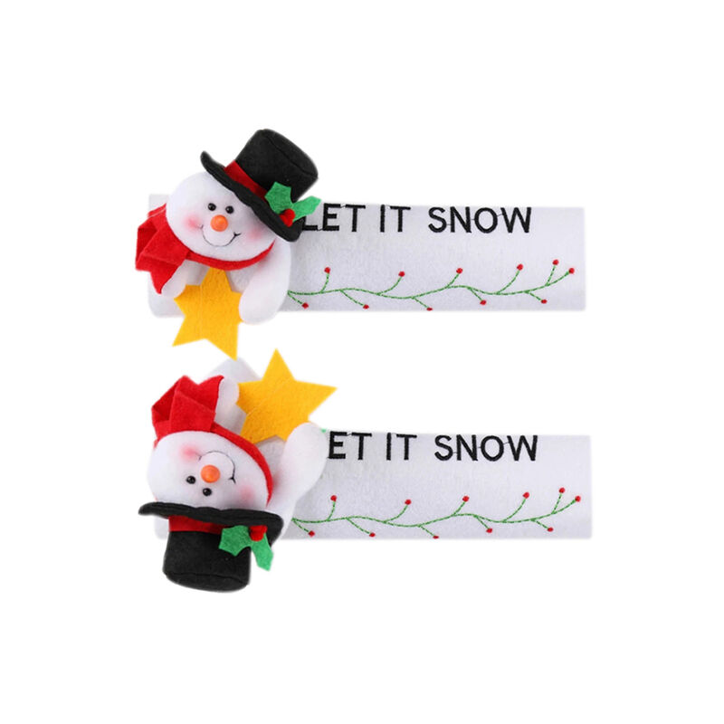 2021 Christmas Fridge Handle Covers guanti
