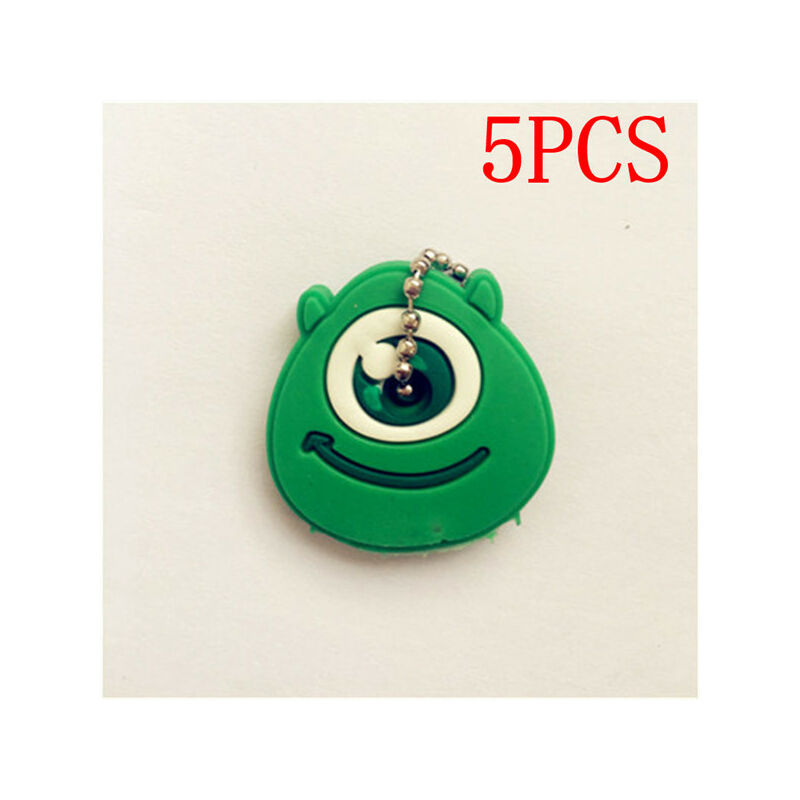 Fuienko - 1 pz moda Silicone portachiavi Cap