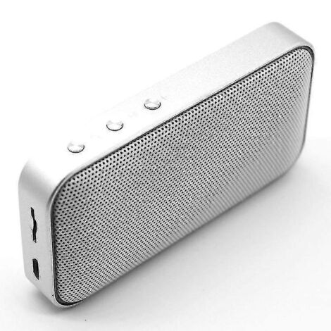 2024 BT209 Mini enceinte Bluetooth ultra-mince, compatible avec les cartes TF