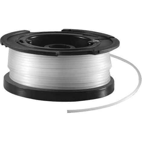 2024 Pour bobine et fil de coupe-bordures BLACK+DECKER, fil de nylon transparent et résistant de 1,65 mm de diamètre AF-100-3ZP LLWL