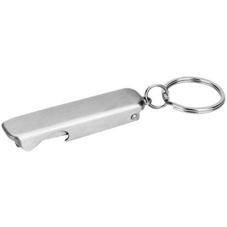 20242 en 1 Mini outil Porte-clés Coupe-ongles Décapsuleur