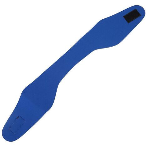 2024Bandeau élastique en néoprène pour la natation, pour enfants et adultes (bleu, taille M)