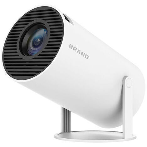 [2025 Android 11.0] Projecteur natif HD 720P compatible 4K 1080P, projecteur portable 12 000 lumens, Wi-Fi 6, Bluetooth, correction automatique de la distorsion trapézoïdale, mini proje