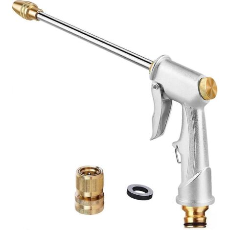 2025 Newest Extended Pole Garden Hose Nozzle Heavy Duty High Pressure Water