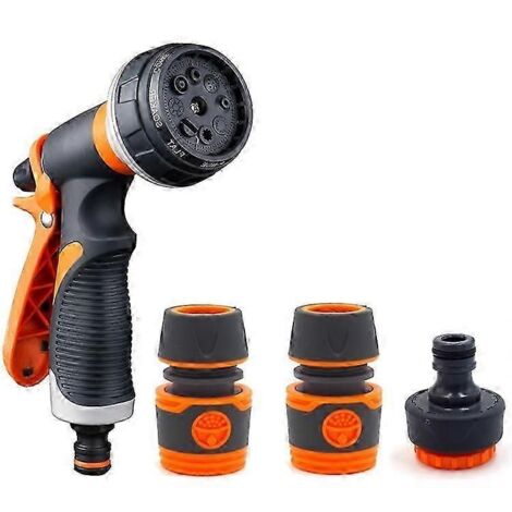 2025 Plastic Household Flower Garden Watering Sprinkler, With Rubber Quick Connector+Rubber Threaded Joint