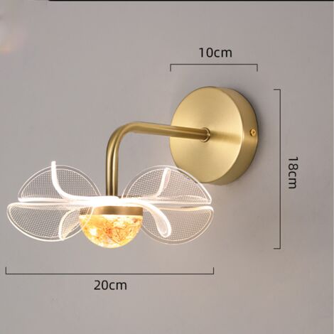 (202525CM) 6W dreifarbige LED-Wandleuchte mit Farbwechsel