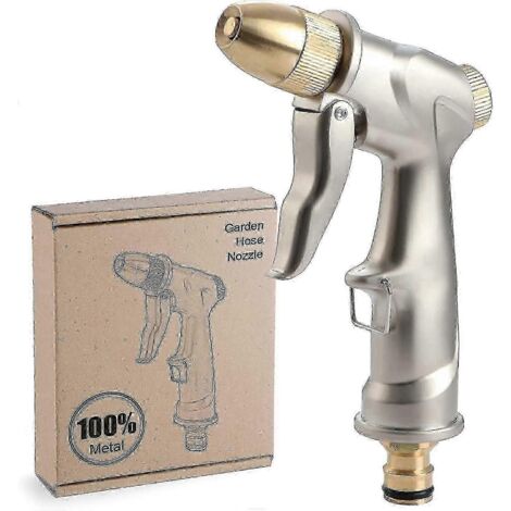2026 Latest Model metal watering gun, high pressure water gun sprayer, heavy duty garden w3