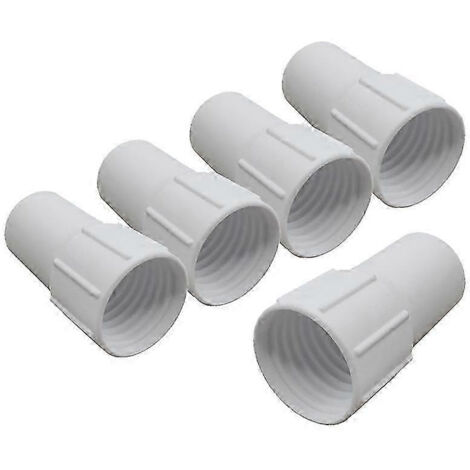 2026 Nouveau lot de 5 raccords pour tuyau d'aspirateur de piscine, filetage intérieur.