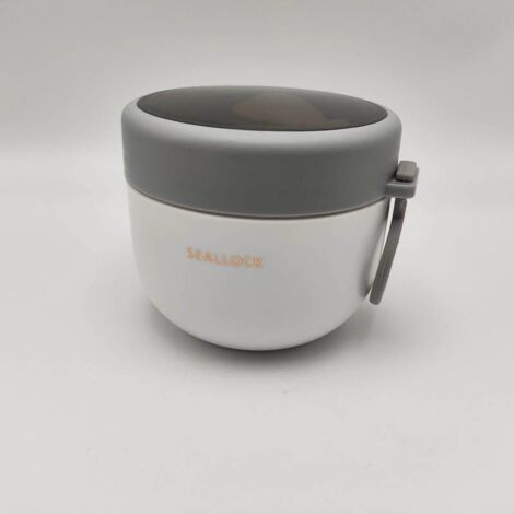 20,29oz (ca. 575 g) Thermo-Lunchbox aus Kunststoff, isolierte Lebensmittelbehälter, kleine Bento-Box, Outdoor-Zubehör