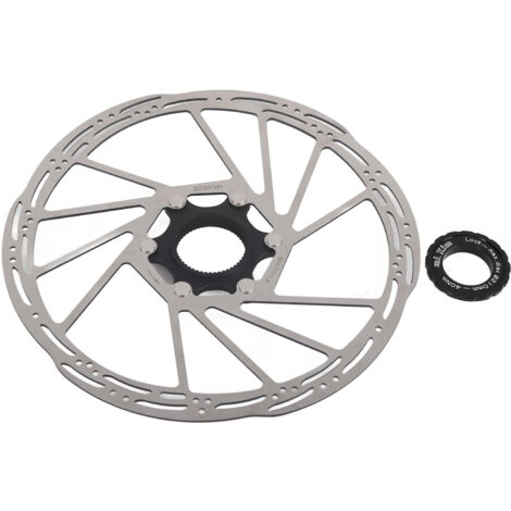 203-mm-Scheibenbremse für Mountainbikes, korrosionsbeständiges, perforiertes Design, langlebige Metallscheibenbremsen.