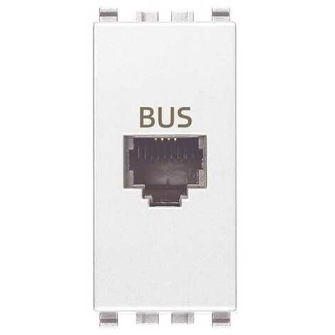20329.B Prise RJ11 Spéciale pour Bus Blanc Eikon