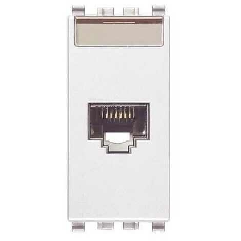 20339.6.B Prise RJ45 Netsafe Cat6 UTP 110 Blanc Eikon