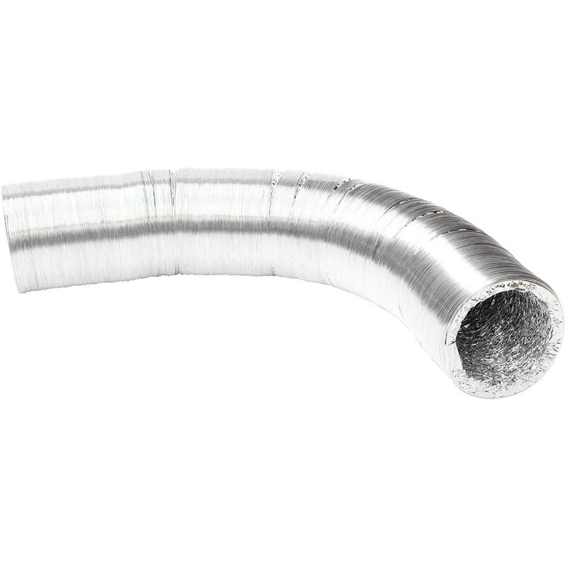 203mm x 10m RAM aluduct Low Noise Ducting - 3 layers aluminium and polyester