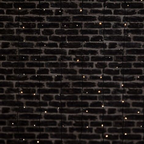 204 tende esterne a led bianco caldo - Feeric lights & christmas
