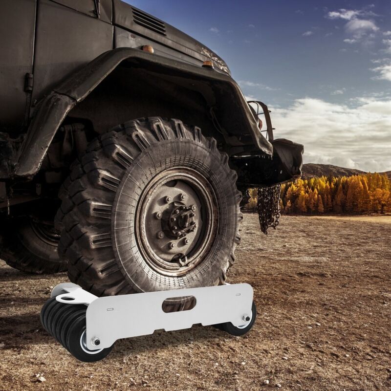 Image of 2041 kg / 4500 lbs Autoreifenwagen tragbarer Autoreifenwagen Skateboard