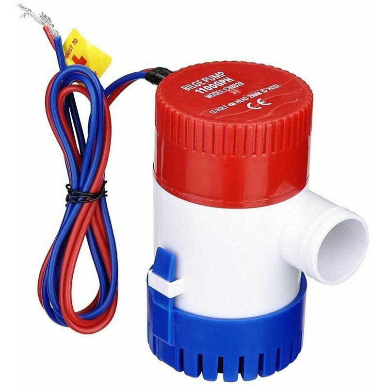 Pompa Di Sentina KAOLALI 12V 1100GPH | Sommergibile | Uscita 29 Mm | Per Barche, Camper, Roulotte - Foto 2